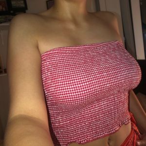 Garage Red tube top